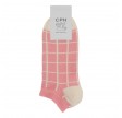 Korte ankelstrømper fra Socks CPH - Pink Tern 