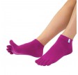 Ankel Tåsokker, ToeToe Essential Anklet Fuchsia (Korte Sokker)