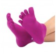 Ankel Tåsokker, ToeToe Essential Anklet Fuchsia Str. 35-46