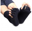 YogaSleep Massage Tåstrømper Sort Str. 35-46