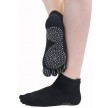 ToeToe Yoga & Pilates Anti-Slip Sole Trainer Sort Str. 44-47