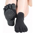 ToeToe Yoga & Pilates Anti-Slip Sole Trainer Sort Str. 44-47