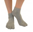 Ankel Tåsokker, ToeToe Essential Anklet Grå Str. 35-46