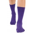 ToeToe Essential Tåstrømper Mid-Calf Lilla Str. 35-46