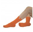 ToeToe Essential Tåstrømper Mid-Calf OrangeStr. 35-46