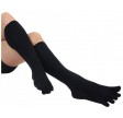 ToeToe Knæstrømper Sort Str. 35-46