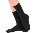 ToeToe Essential Mid-Calf Tåsokker Sort Str. 35-46
