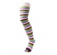 ToeToe Essential Over Knee Stribede, Twilight - str. 35-46