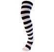 ToeToe Essential Over Knee Sort hvid stribede str. 35-46