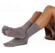 ToeToe Essential Mid-Calf Tåstrømper Grå Str. 35-46