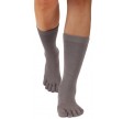 ToeToe Essential Mid-Calf Tåstrømper Grå Str. 35-46
