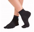 ToeToe Outdoor Liner Med Adskilte Tæer, Sort, Str. 44-47