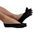 ToeToe Nylon Foot Cover Sort Str. 35 - 42