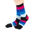 ToeToe Essential tåsokker med striber til mænd, str. 41-48