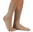 ToeToe Essential Mid-Calf Tåstrømper Brun Str. 35-46
