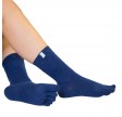 Blå ToeToe Uldstrømper Med Adskilte Tæer Str. 36-39
