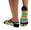 ToeToe Yoga & Pilates Foot Cover Anti-Slip, sort - Str. 35-38