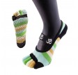 ToeToe Yoga & Pilates Foot Cover Anti-Slip, sort - Str. 35-38