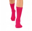 ToeToe Essential Tåstrømper Mid-Calf Pink Str. 35-46