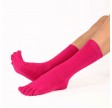 ToeToe Essential Tåstrømper Mid-Calf Pink Str. 35-46