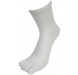 Billige Tåstrømper Hvid - Str- 35-43