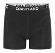 Sorte Coastland uld-boxershorts, Medium