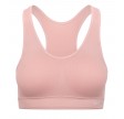 Microfiber Sportstop med skumskål - Rosa str. X-Large
