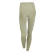 Højtaljede dame sportsleggings fra Stark Soul - Khaki str. X-Large