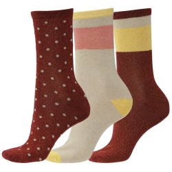 Socks CPH Damestrømpe med glitter - Køb 3 for 180,-