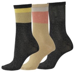 Socks CPH Damestrømpe med glitter - Køb 3 for 180,-