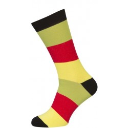 Strømper Med Brede Striber