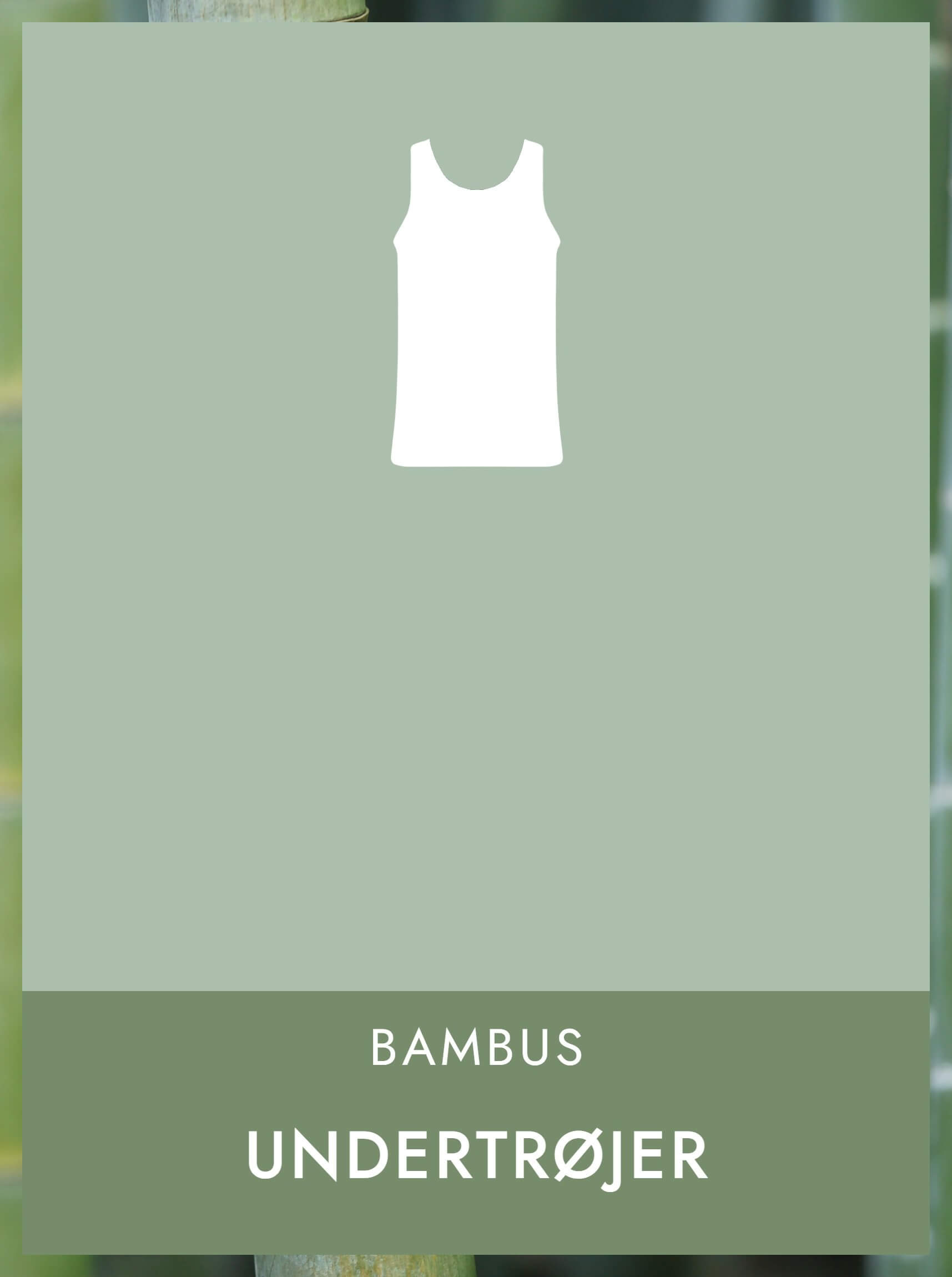 Bambus undertrøjer til Mænd