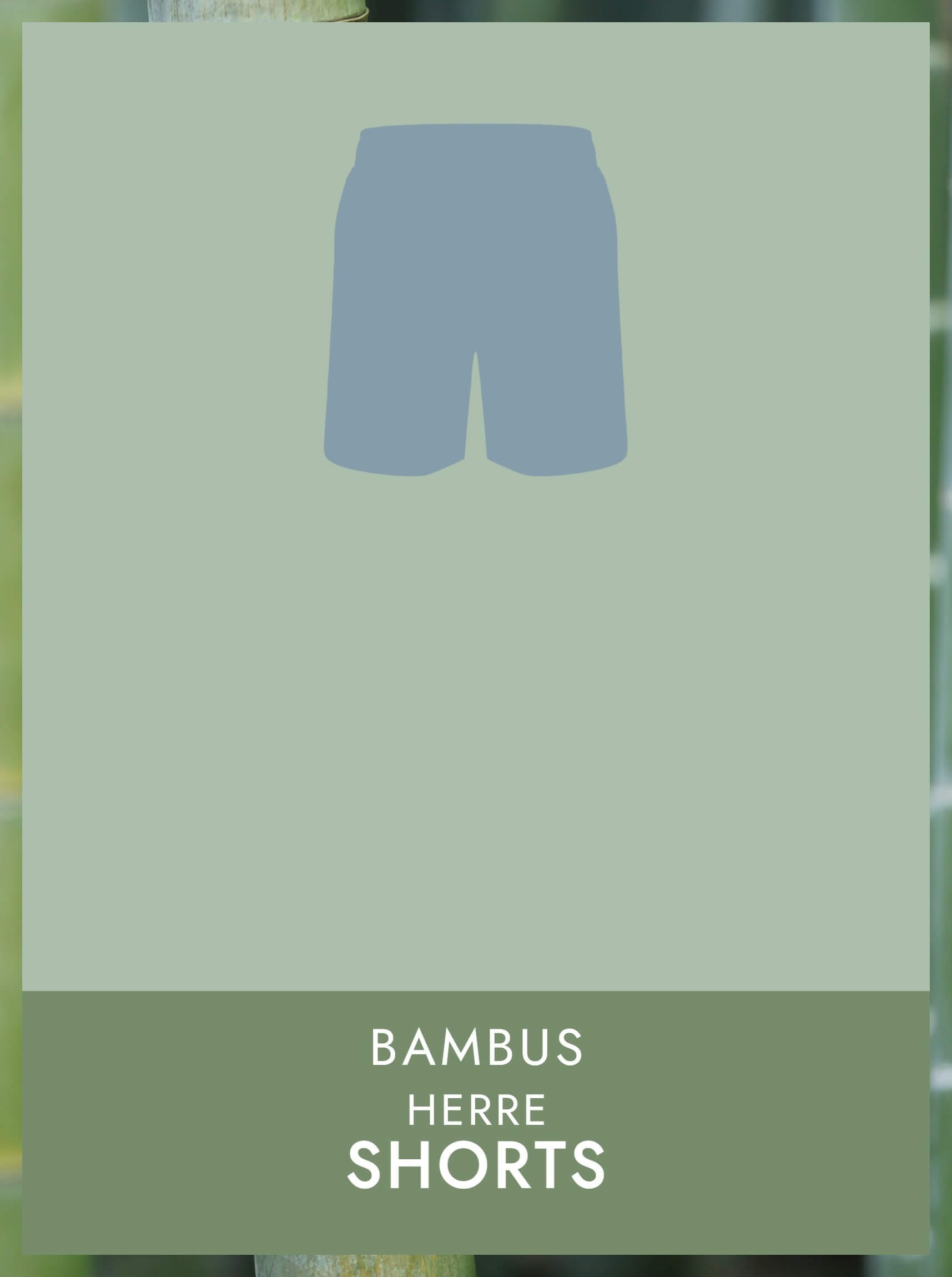 Bambus Shorts Til Mænd