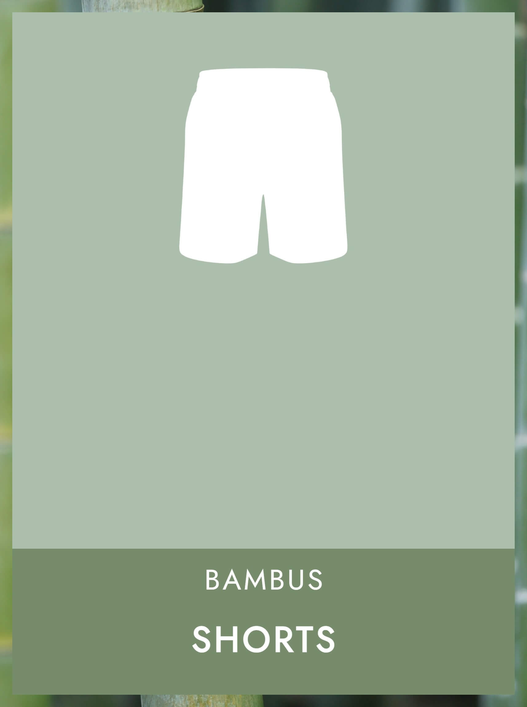 Bambus Shorts til Mænd