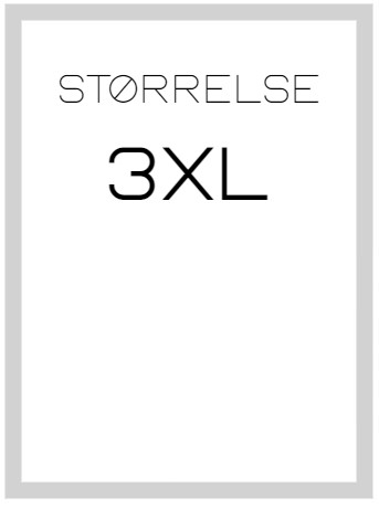 Størrelse 3XL