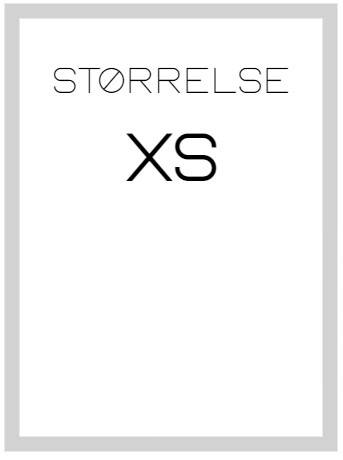 Undertøj størrelse XS